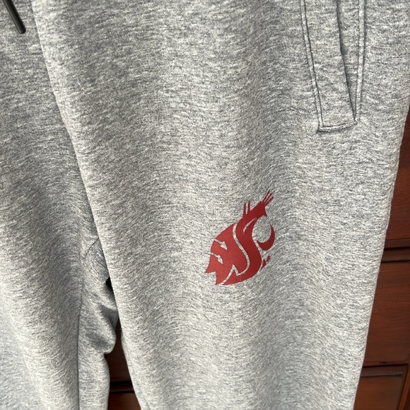 Nike Grey Washington State University Cougars Rally Jogger Sweatpants Medium - Picture 6 of 10